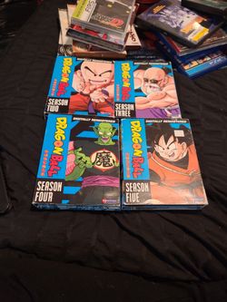 Dragon Ball Z DVD Lot - Season 2,3,4,5 (×2), 6 & 9 Funimation 