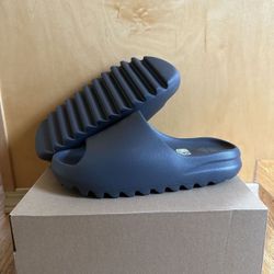 Adidas Yeezy Slide Slate Grey Size 9 Mens ID2350 Brand New