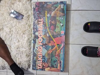 vintage 1971 Mattel Talking Football game