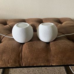Pair of Apple iPod mini.  