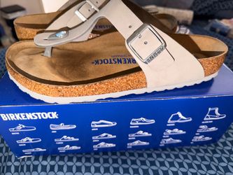 Birkenstock Thong Sandals with Cork Footbed