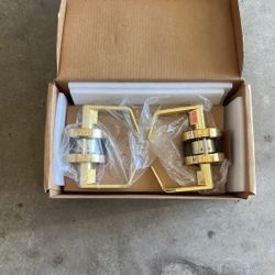 Amazon Commercial Door Lever Set in original packaging