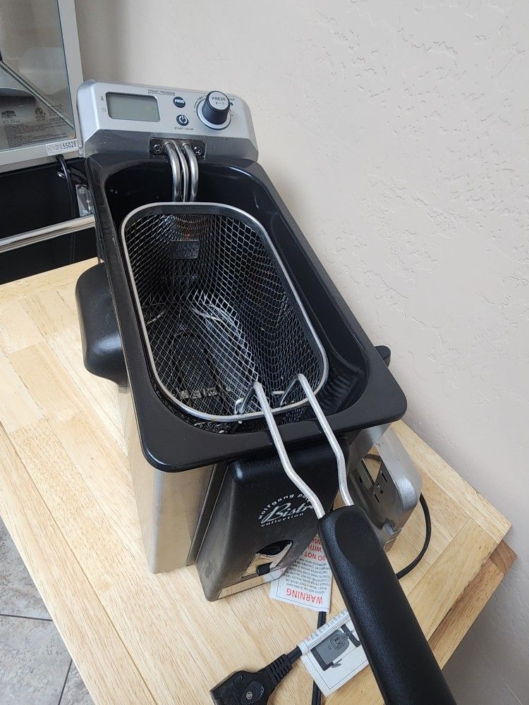 Wolfgang Puck BISTRO series Stainless Steel Deep Fryer