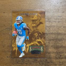 2023 CONTENDERS JAHMYR GIBBS ROOKIE STALLIONS CARD