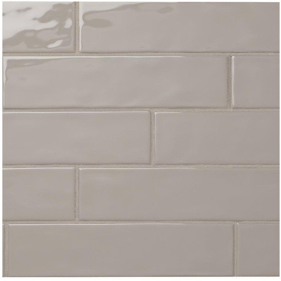 Marazzi LuxeCraft Gray 3 in. x 12 in. Glazed Ceramic Subway Wall Tile (12 sq. ft. / case)