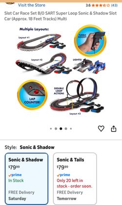 Super loop race set( sonic)