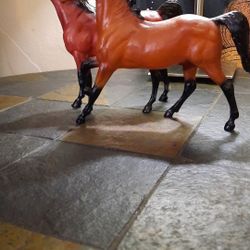 (Lot Of 2) Breyer co. Stablemate Horse Arabian Stallion, Chestnut