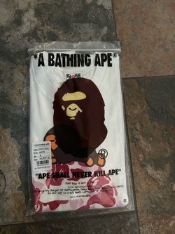 A Bathing Ape BAPE Graphic Tee White Size S