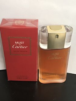 MUST DE CARTIER PERFUME FOR WOMEN BY CARTIER ORIGINAL AND BRAND NEW IN THE BOX.
