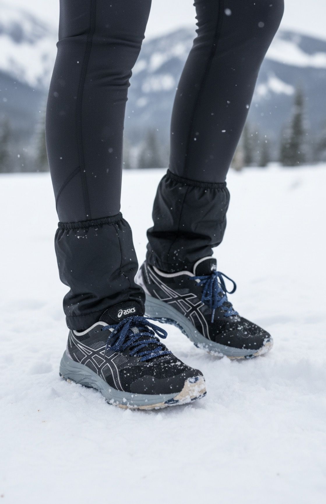 Asics Gel-Excite Trail Women Size 9.5 Black Pink Running Hiking Shoes Amplifoam