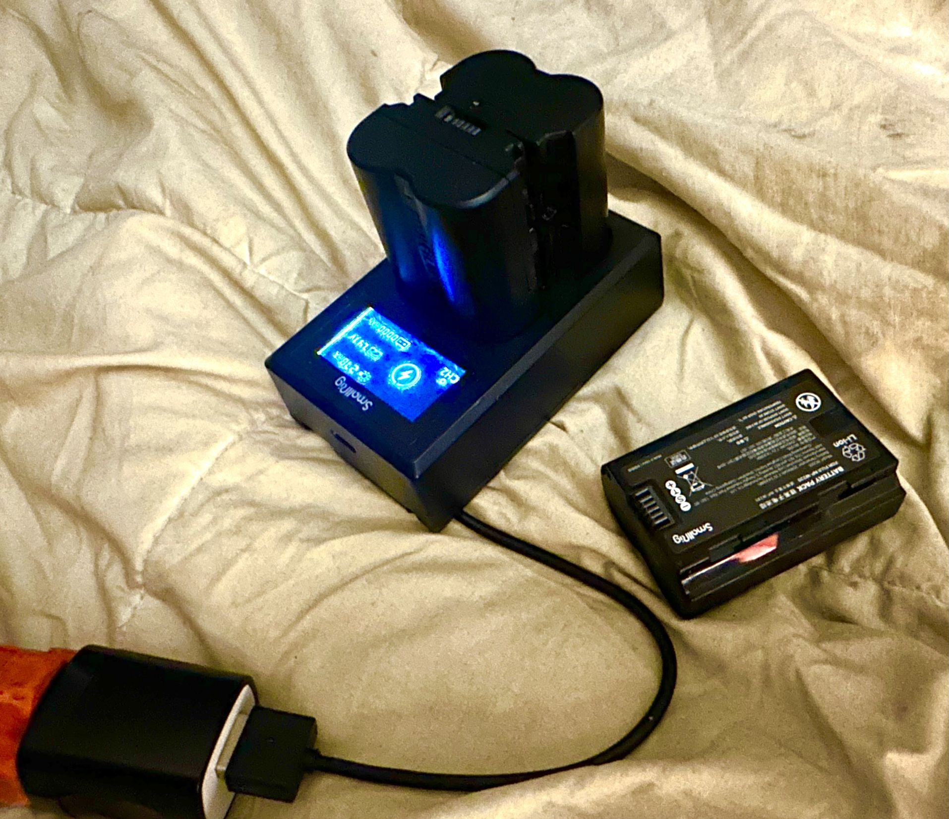 Fujifilm GFX Battery Charger +3 Batteries NP-W235