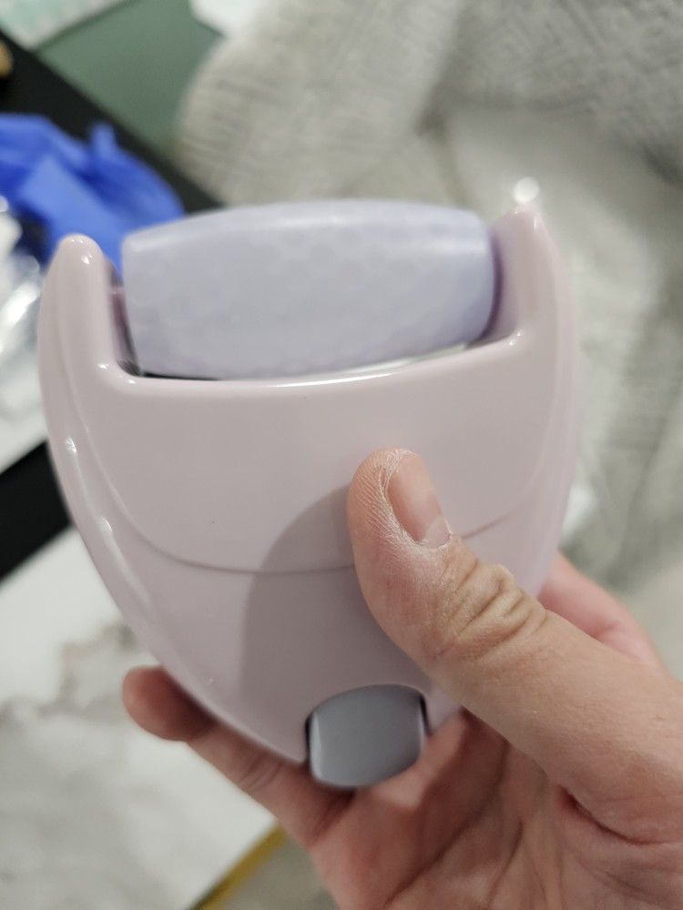 New ice compress face massager roller for depuff and fresh skin, under eye bags, swelling. 

