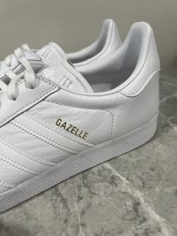 ADIDAS GAZELLE men's white shoes Size 11 1/2 for Sale in Carson, CA -  OfferUp