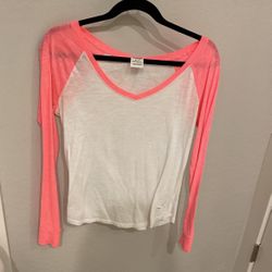 Pink Baseball Tee 