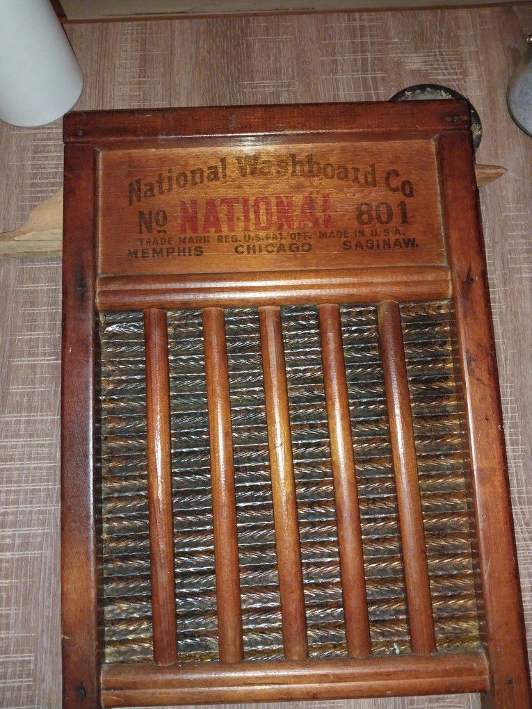 Vintage National Company Wash Board
