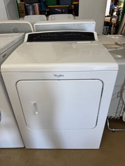 Whirlpool Cabrio Front-Load Dryer White