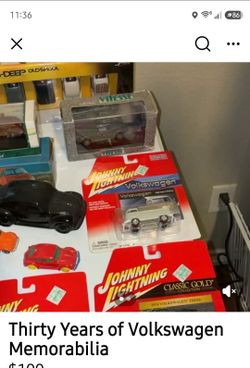 VW Toy Collection.