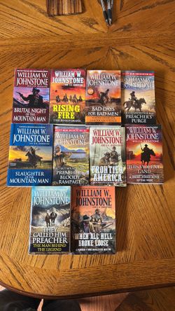 William Johnstone western books