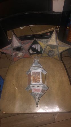 Hanging lanterns