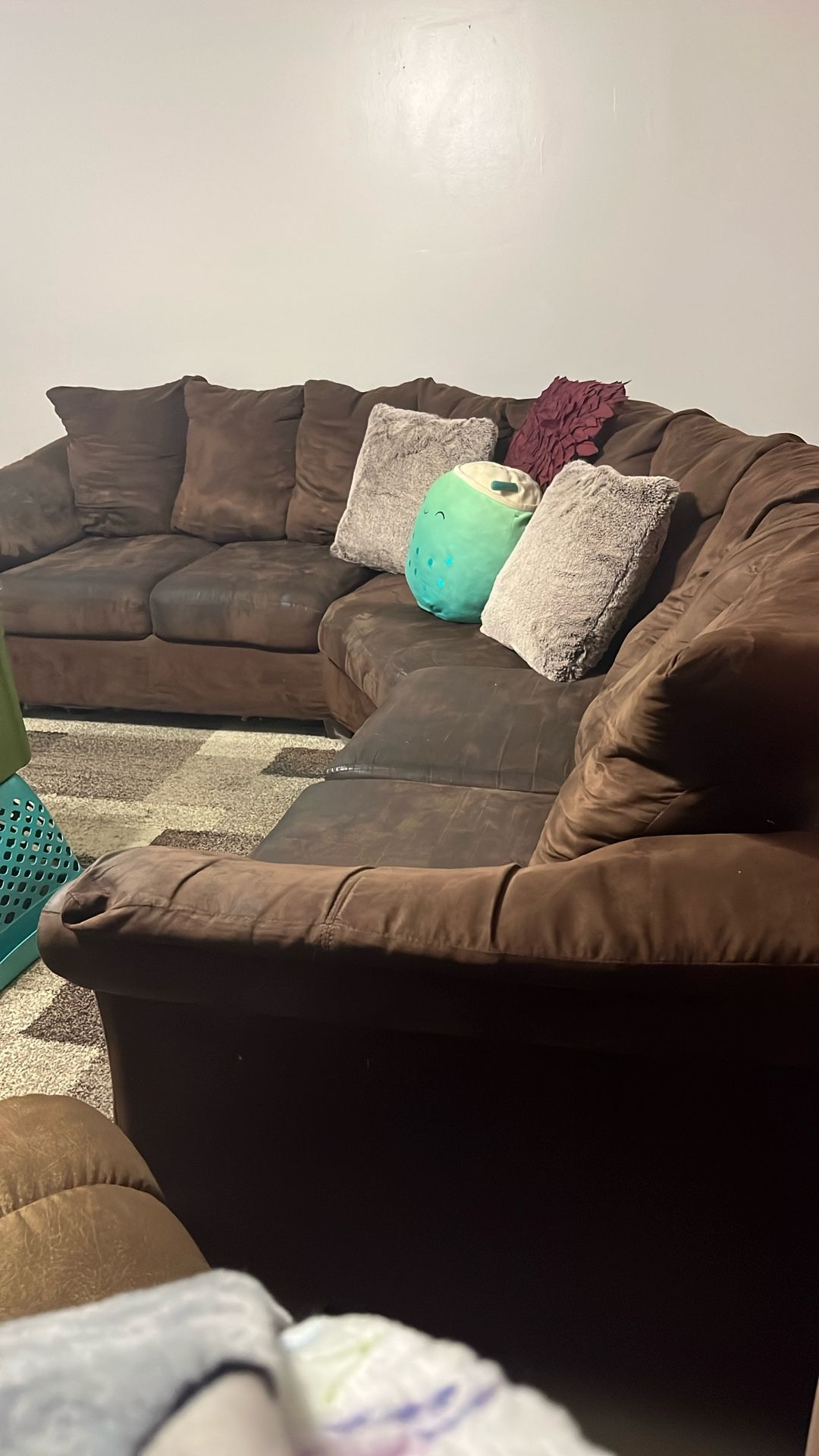Brown Couch