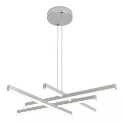 Artika Grid Pendant Light In Chrome
