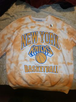 New York Knicks Tie Dye Sweater