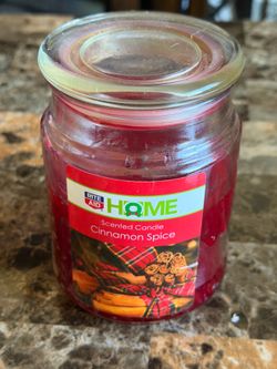 Rite Aid Home Cinnamon Spice Scented Candle