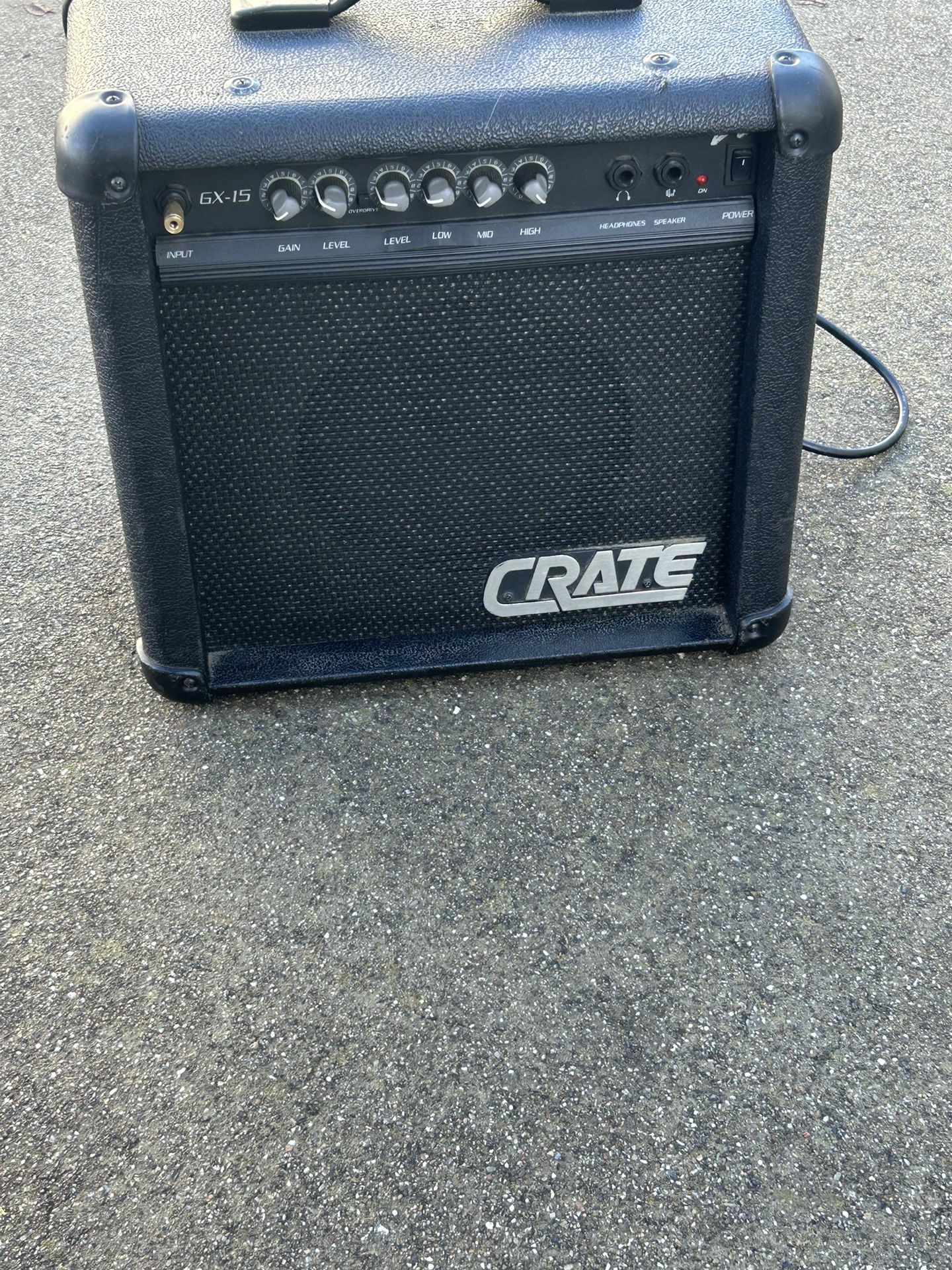 Crate KX15 15 Watt Keyboard Electric Drum Kit Guitar Amp