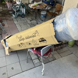 Brand New. 12” King Size MemoryFoam Mattress. Plush Rated. Ashley Brand