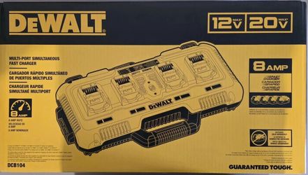 DeWalt 12V/20V/60V MAX 4-Port Lithium-Ion Battery Charger