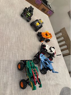 Monster jam 6 Lego trucks collection