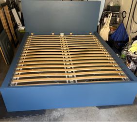 IKEA MALM Queen bed with slats