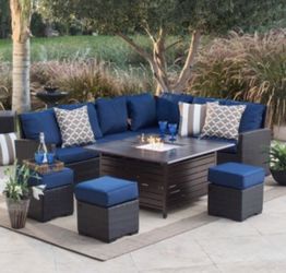 New Patio Furniture belham living monticello collection fire pit table