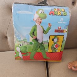 Toddler Halloween Costume  Yoshi 3t4t