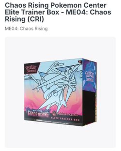 Chaos Rising PKC ETB Confirmed Presale x6