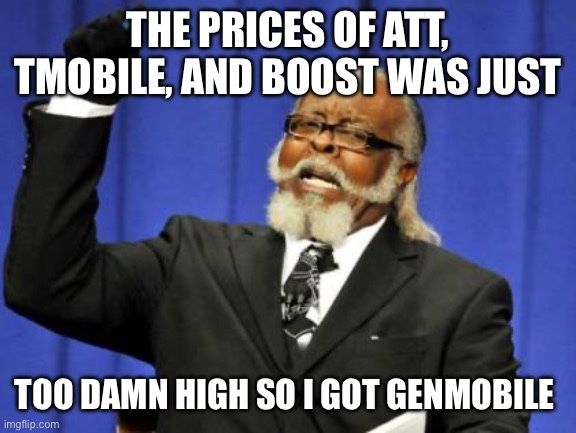 Phone Bill "Too Damn High" COME SEE ME!! $50