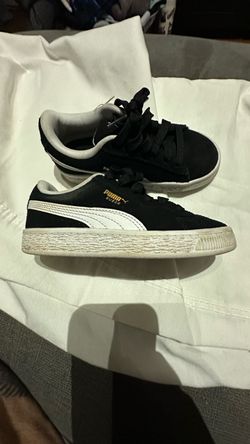 Puma Suede Kids Sneakers Black White