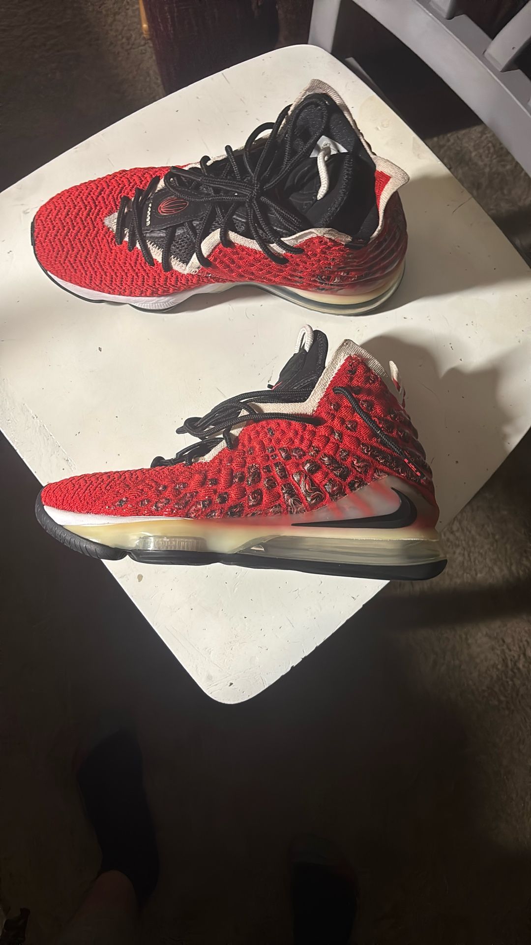 Size 8 1/2 LeBron’s
