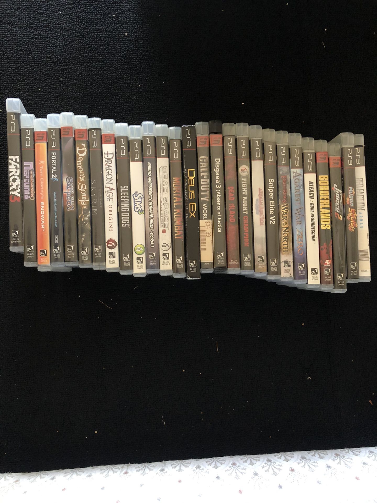PS3 Games (Read description for ones who have been sold)