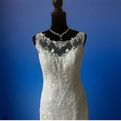 Stella York Wedding Dress Style 5932 Size 10 White New with Tag