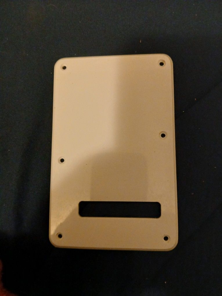 Fender Stratocaster Back Plate 3-Ply White 2008