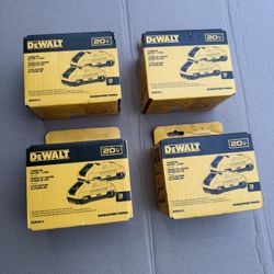 Dewalt Batteries 20v 3ah 80$ For Pack 