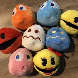 Pac-Man Plushies