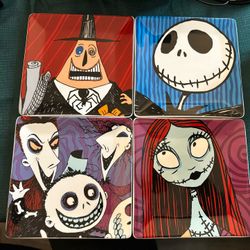 Nightmare Before Christmas Plates (4)