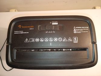 Bonsaii Paper Shredder 8 Sheet Crosscut Shredder