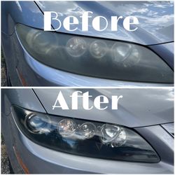 Clean headlights