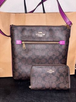 Coach purse & wallet/Coach bolsa y cartera