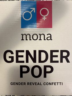 Gender Reveal Confetti With Vote Stickers