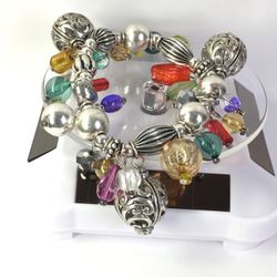 PRETTY WOMEN’S STRETCH BRACELET 6” LONG  FOR SMALL WRIST ✨  ESTATE FIND JEWELRY VINTAGE TO FASHION EXCELLENT CONDITION  