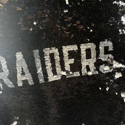 Woman’s Small Sequence, Raiders Jacket